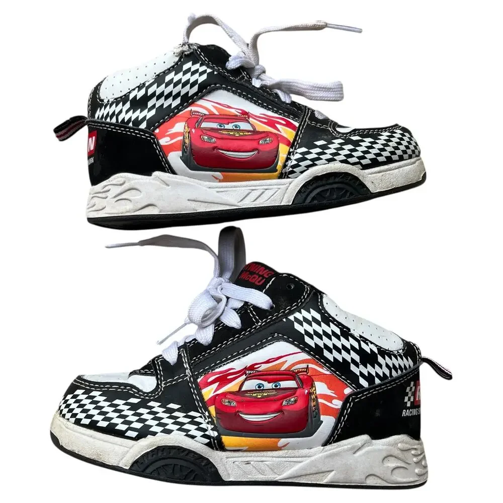 Disney Pixar Cars 2 Lightning McQueen Shoes Kids Sz 11
